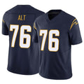 Vanessashop LA.Chargers #76 Joe Alt Player Navy Limited Vapor F.U.S.E. Home Game Stitched Jerseys