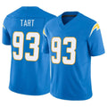 Vanessashop LA.Chargers #93 Teair Tart Player Blue Limited Vapor F.U.S.E. Home Game Stitched Jerseys