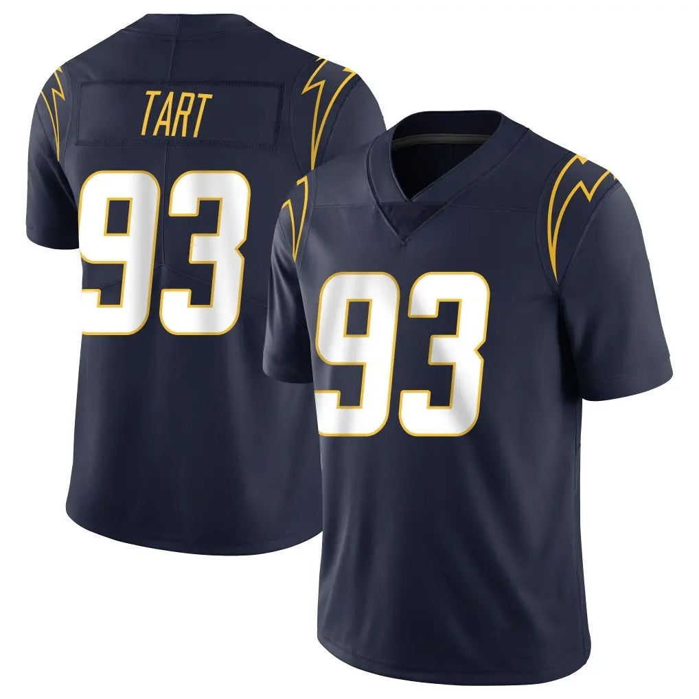 Vanessashop LA.Chargers #93 Teair Tart Player Navy Limited Vapor Untouchable Home Game Stitched Jerseys