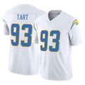 Vanessashop LA.Chargers #93 Teair Tart Player White Limited Vapor F.U.S.E. Home Game Stitched Jerseys