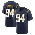 Vanessashop LA.Chargers #94 Dalvin Tomlinson Player Navy Home Game Stitched Jerseys