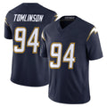 Vanessashop LA.Chargers #94 Dalvin Tomlinson Player Navy Vapor F.U.S.E. Limited Home Game Stitched Jerseys