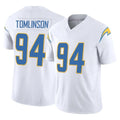 Vanessashop LA.Chargers #94 Dalvin Tomlinson Player White Limited Vapor F.U.S.E. Home Game Stitched Jerseys