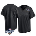 Vanessashop LA.Dodgers #11 Roki Sasaki Player Black World Series Pitch Fashion T-shirt Stitched Jerseys