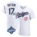 Vanessashop LA.Dodgers #17 Shohei Ohtani Player Gold White World Series Meet 2026 Collection Stadium Limited Elite Stitched Jerseys