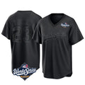 Vanessashop LA.Dodgers #23 Kyle Tucker Player Black World Series Pitch Fashion T-shirt Stitched Jerseys