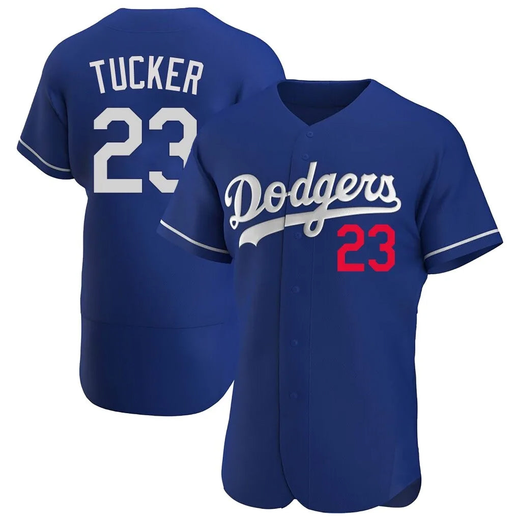 Vanessashop LA.Dodgers #23 Kyle Tucker Player Royal Limited Elite Home Stitched Jerseys