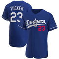 Vanessashop LA.Dodgers #23 Kyle Tucker Player Royal Limited Elite Home Stitched Jerseys