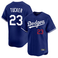 Vanessashop LA.Dodgers #23 Kyle Tucker Player Royal Limited Home Stitched Jerseys