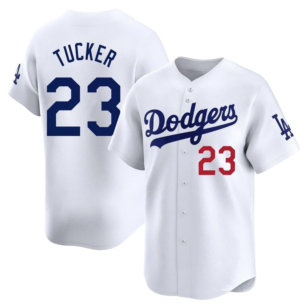Vanessashop LA.Dodgers #23 Kyle Tucker Player White Limited Home Stitched Jerseys