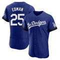 Vanessashop LA.Dodgers #25 Tommy Edman Player Royal City Connect Elite Home Stitched Jerseys