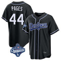 Vanessashop LA.Dodgers #44 Andy Pages Player Black World Series Meet Carbon Limited Home Stitched Jerseys
