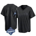 Vanessashop LA.Dodgers #44 Andy Pages Player Black World Series Meet Pitch Fashion T-shirt Stitched Jerseys