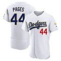 Vanessashop LA.Dodgers #44 Andy Pages Player Gold White 2026 Collection Stadium Limited Elite Stitched Jerseys