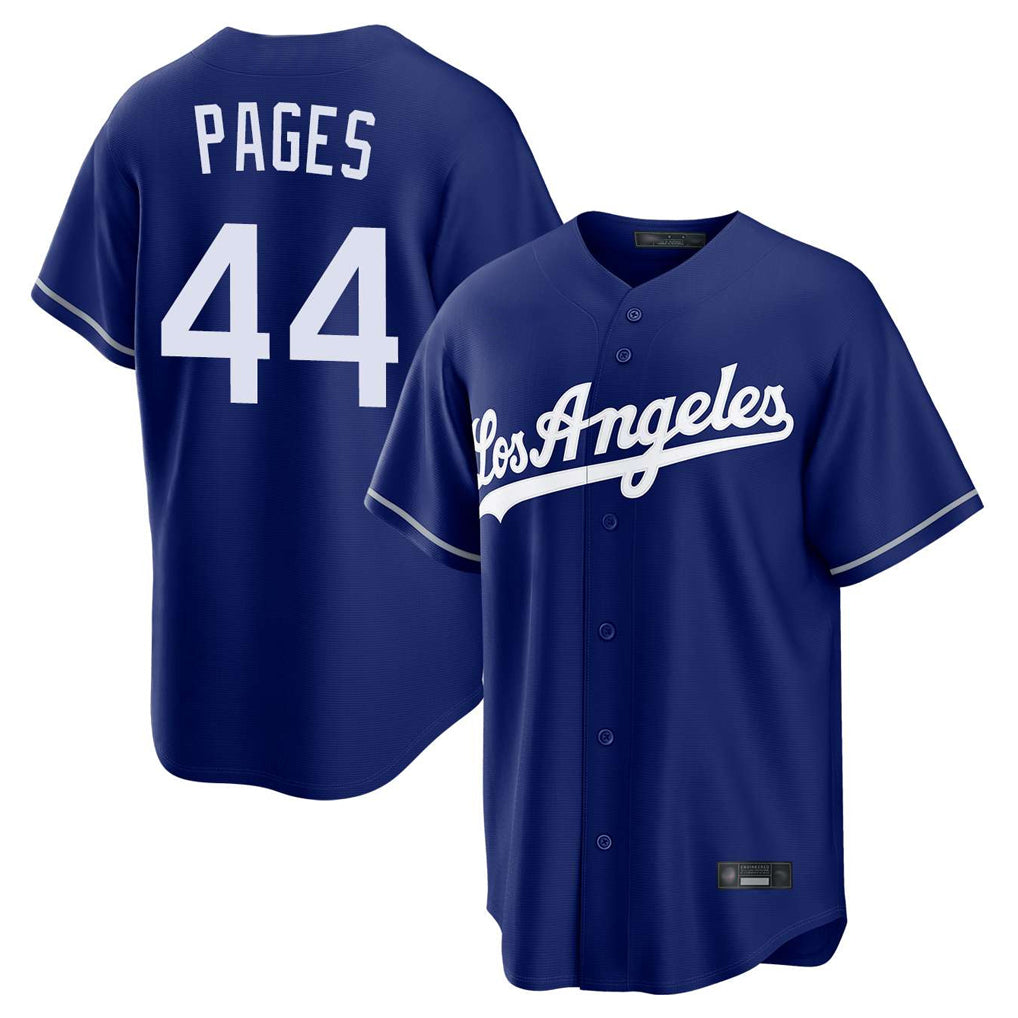 Vanessashop LA.Dodgers #44 Andy Pages Player Royal Game Stitched Jerseys