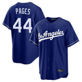 Vanessashop LA.Dodgers #44 Andy Pages Player Royal Game Stitched Jerseys