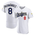 Vanessashop LA.Dodgers #8 Enrique Hern¡§¡éndez Player Gold White 2026 Collection Stadium Limited Elite Stitched Jerseys