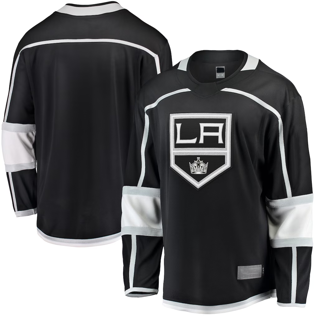 Vanessashop LA.Kings Black Home Breakaway Jerseys