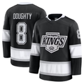 Vanessashop LA.Kings #8 Drew Doughty Black Home Premium Jerseys