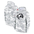 Vanessashop LA.Rams Arctic Camo Salute to Service Hoodies Limited Game Blank Player Stitched Jerseys