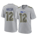Vanessashop LA.Rams #12 Puka Nacua Player Gray Atmosphere Fashion Home Game Stitched Jerseys