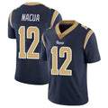 Vanessashop LA.Rams #12 Puka Nacua Player Navy Limited Vapor Untouchable Home Game Stitched Jerseys