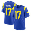 Vanessashop LA.Rams #17 Davante Adams Player Royal Limited Home Game Stitched Jerseys