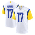 Vanessashop LA.Rams #17 Davante Adams Player White Home Game Stitched Jerseys
