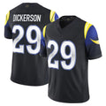 Vanessashop LA.Rams #29 Eric Dickerson Player Black Rivalries Vapor Limited Stitched Jerseys