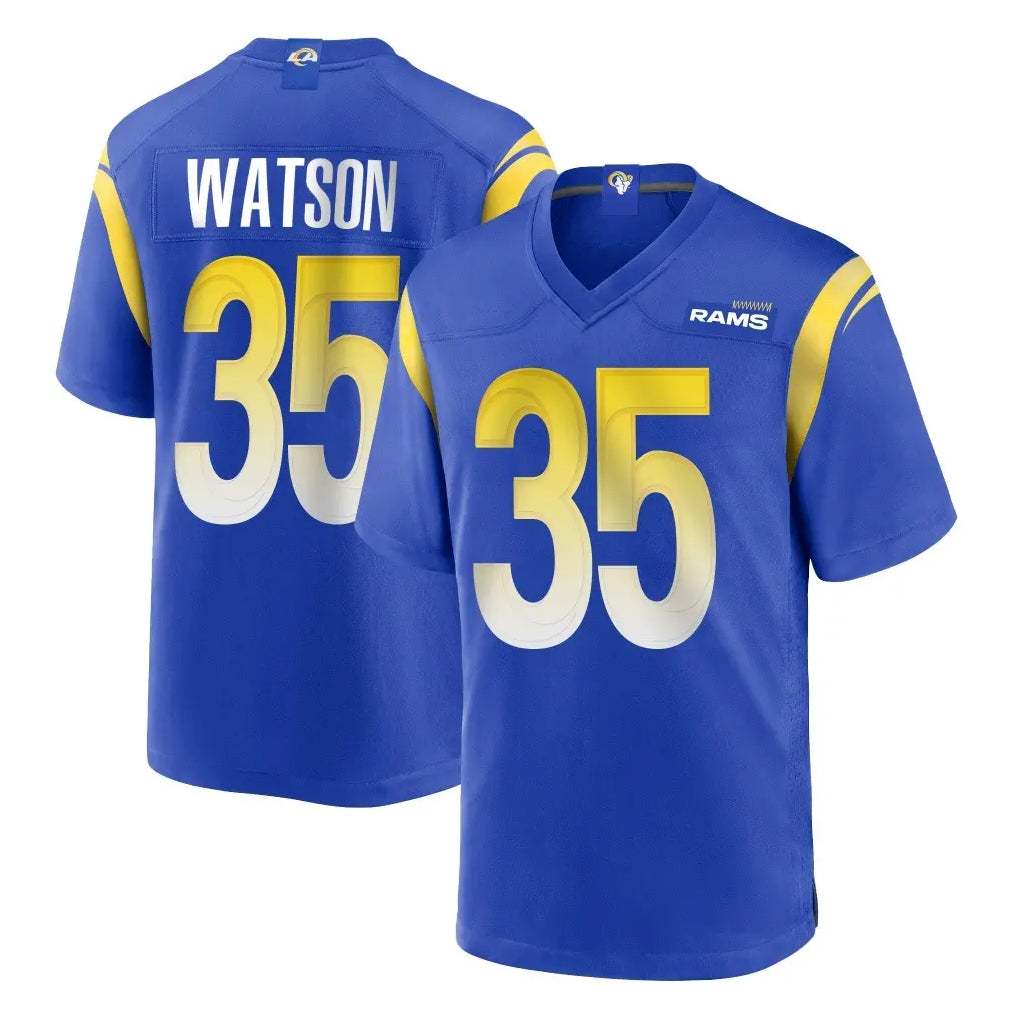 Vanessashop LA.Rams #35 Jaylen Watson Player Royal Home Game Stitched Jerseys