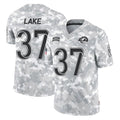 Vanessashop LA.Rams #37 Quentin Lake Player Arctic Camo Salute To Service Limited Game Stitched Jerseys