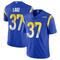 Vanessashop LA.Rams #37 Quentin Lake Player Royal Limited Vapor Untouchable Home Game Stitched Jerseys
