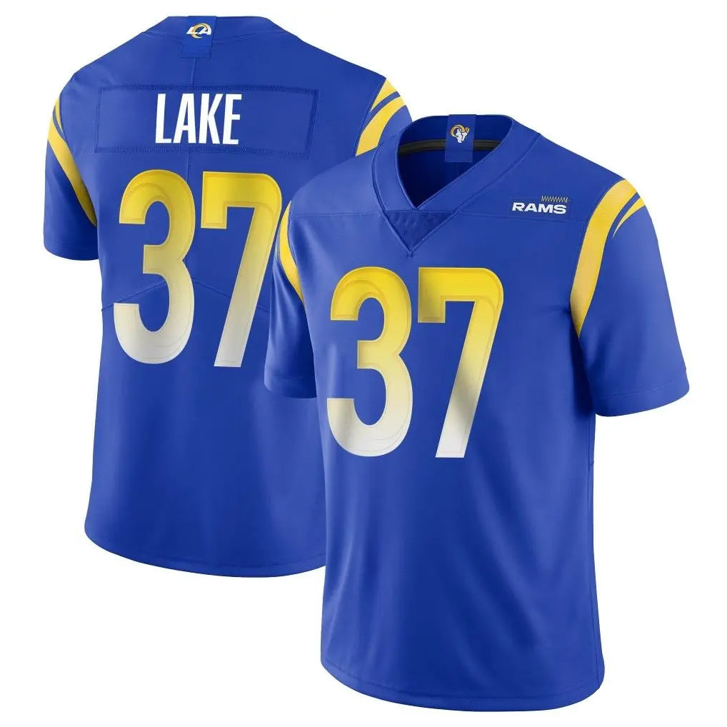 Vanessashop LA.Rams #37 Quentin Lake Player Royal Limited Vapor Untouchable Home Game Stitched Jerseys