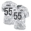 Vanessashop LA.Rams #55 Braden Fiske Player Arctic Camo Salute To Service Limited Game Stitched Jerseys