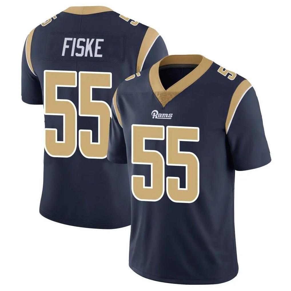 Vanessashop LA.Rams #55 Braden Fiske Player Navy Limited Vapor Untouchable Home Game Stitched Jerseys
