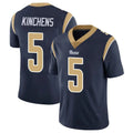 Vanessashop LA.Rams #5 Kamren Kinchens Player Navy Limited Vapor Untouchable Home Game Stitched Jerseys
