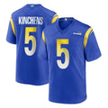 Vanessashop LA.Rams #5 Kamren Kinchens Player Royal Home Game Stitched Jerseys
