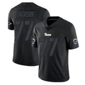 Vanessashop LA.Rams #77 Alaric Jackson Player Black Impact Limited Home Game Stitched Jerseys