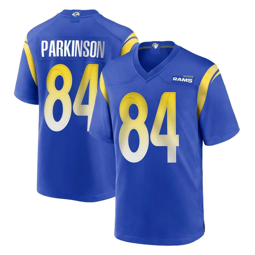 Vanessashop LA.Rams #84 Colby Parkinson Player Royal Home Game Stitched Jerseys