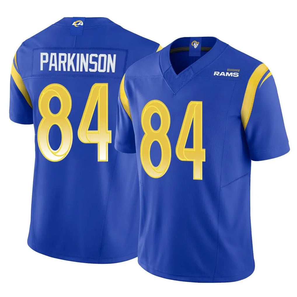 Vanessashop LA.Rams #84 Colby Parkinson Player Royal Limited Vapor F.U.S.E. Home Game Stitched Jerseys