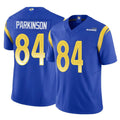 Vanessashop LA.Rams #84 Colby Parkinson Player Royal Limited Vapor F.U.S.E. Home Game Stitched Jerseys