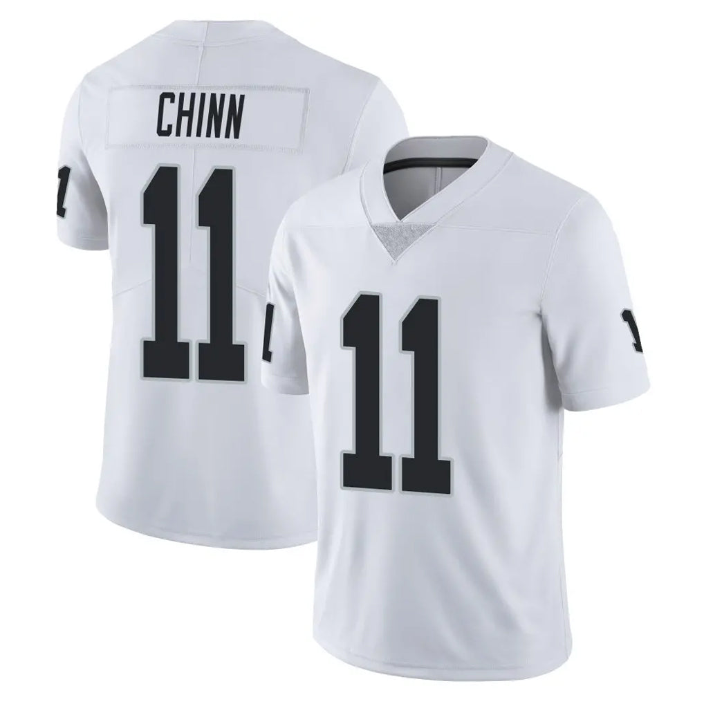 Vanessashop LV.Raiders #11 Jeremy Chinn Player White Limited Vapor Untouchable Home Game Stitched Jerseys