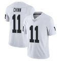 Vanessashop LV.Raiders #11 Jeremy Chinn Player White Limited Vapor Untouchable Home Game Stitched Jerseys