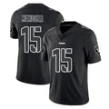 Vanessashop LV.Raiders #15 Fernando Mendoza Player Black Limited Black Impact Home Game Stitched Jerseys