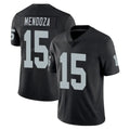 Vanessashop LV.Raiders #15 Fernando Mendoza Player Black Limited Vapor Untouchable Home Game Stitched Jerseys