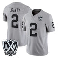 Vanessashop LV.Raiders #2 Ashton Jeanty Player Gray 2026 Vapor Limited Home Game Stitched Jerseys