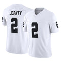Vanessashop LV.Raiders #2 Ashton Jeanty Player White Limited Vapor F.U.S.E. Home Game Stitched Jerseys