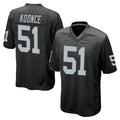 Vanessashop LV.Raiders #51 Malcolm Koonce Player Black Home Game Stitched Jerseys