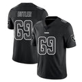 Vanessashop LV.Raiders #69 Adam Butler Player Black Limited Black Impact Home Game Stitched Jerseys