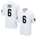 Vanessashop LV.Raiders #6 A.J. Cole Player White Home Game Stitched Jerseys
